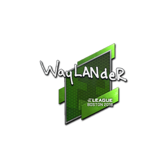 Sticker | wayLander | Boston 2018 CS2 skin