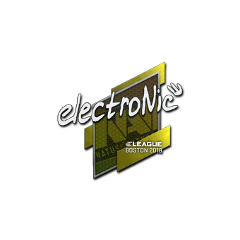 Sticker | electronic | Boston 2018 CS2 skin