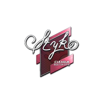 Sticker | STYKO | Boston 2018 CS2 skin