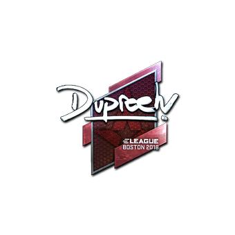 Sticker | dupreeh (Foil) | Boston 2018 CS2 skin