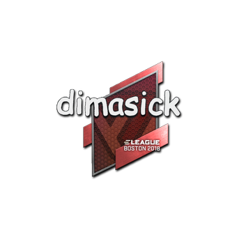 Sticker | dimasick | Boston 2018 CS2 skin