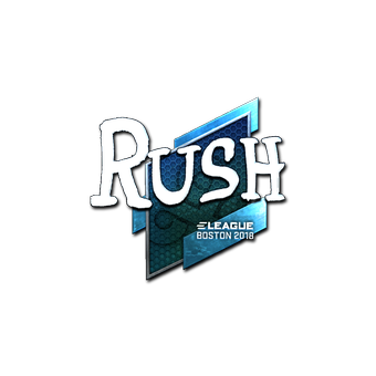 Sticker | RUSH (Foil) | Boston 2018 CS2 skin