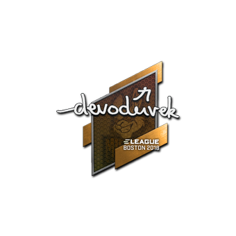 Sticker | devoduvek | Boston 2018 CS2 skin