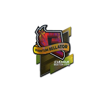 Sticker | Quantum Bellator Fire (Holo) | Boston 2018 CS2 skin