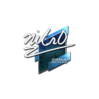 Sticker | nitr0 (Foil) | Boston 2018 CS2 skin