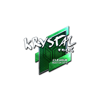 Sticker | kRYSTAL (Foil) | Boston 2018 CS2 skin
