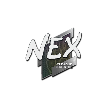 Sticker | nex | Boston 2018 CS2 skin