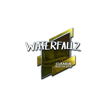 Sticker | waterfaLLZ (Foil) | Boston 2018 CS2 skin