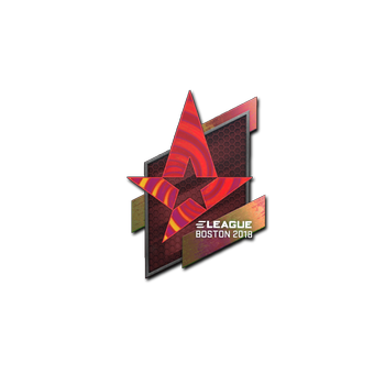 Sticker | Astralis (Holo) | Boston 2018 CS2 skin