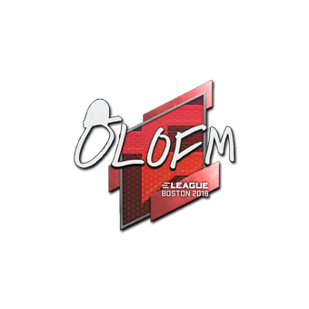 Sticker | olofmeister | Boston 2018 CS2 skin