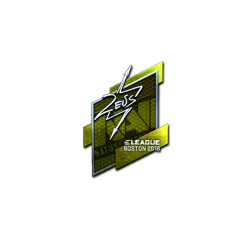 Sticker | Zeus (Foil) | Boston 2018 CS2 skin