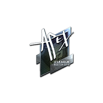 Sticker | apEX (Foil) | Boston 2018 CS2 skin
