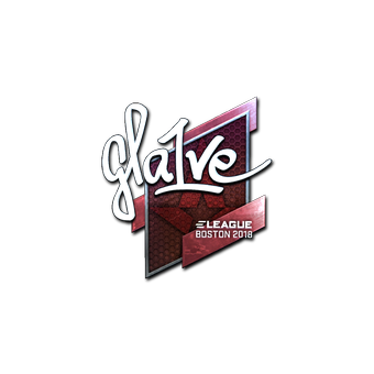 Sticker | gla1ve (Foil) | Boston 2018 CS2 skin