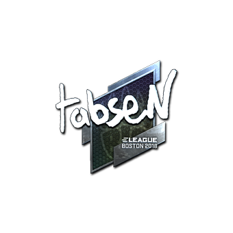 Sticker | tabseN (Foil) | Boston 2018 CS2 skin