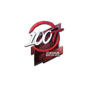 Sticker | 100 Thieves (Foil) | Boston 2018 CS2 skin