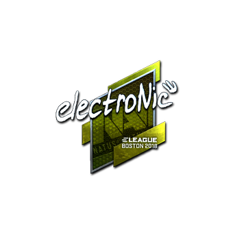 Sticker | electronic (Foil) | Boston 2018 CS2 skin