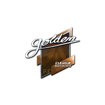 Sticker | Golden (Foil) | Boston 2018 CS2 skin