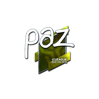 Sticker | paz (Foil) | Boston 2018 CS2 skin