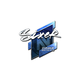 Sticker | SIXER (Foil) | Boston 2018 CS2 skin