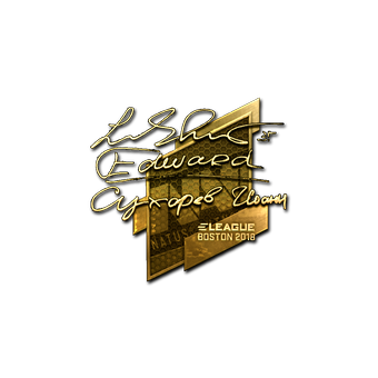 Sticker | Edward (Gold) | Boston 2018 CS2 skin