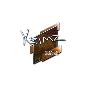 Sticker | KRIMZ (Foil) | Boston 2018 CS2 skin