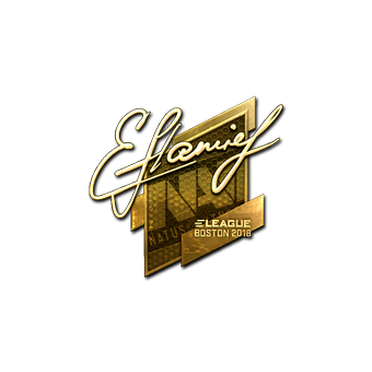 Sticker | flamie (Gold) | Boston 2018 CS2 skin