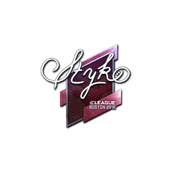 Sticker | STYKO (Foil) | Boston 2018 CS2 skin