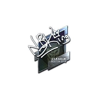 Sticker | NBK- (Foil) | Boston 2018 CS2 skin