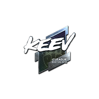 Sticker | keev (Foil) | Boston 2018 CS2 skin