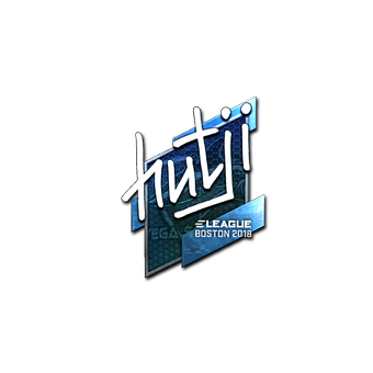 Sticker | hutji (Foil) | Boston 2018 CS2 skin