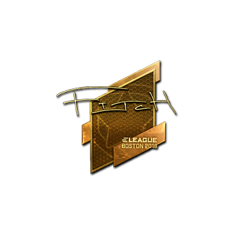 Sticker | fitch (Gold) | Boston 2018 CS2 skin
