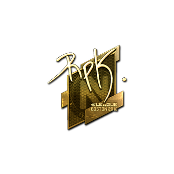 Sticker | RpK (Gold) | Boston 2018 CS2 skin