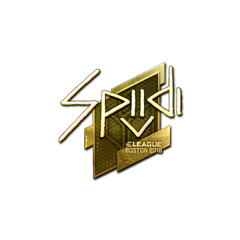 Sticker | Spiidi (Gold) | Boston 2018 CS2 skin