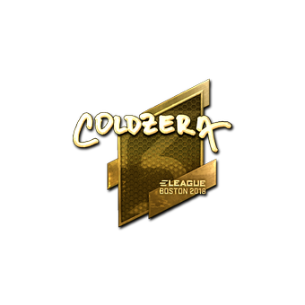 Sticker | coldzera (Gold) | Boston 2018 CS2 skin