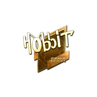 Sticker | Hobbit (Gold) | Boston 2018 CS2 skin