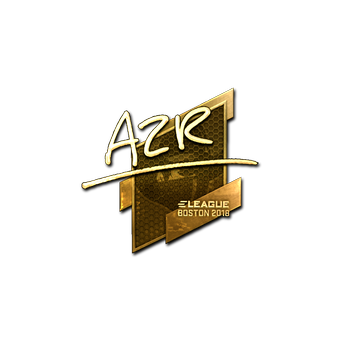 Sticker | AZR (Gold) | Boston 2018 CS2 skin