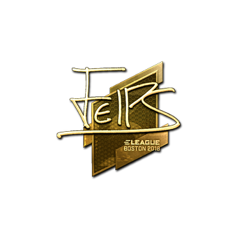 Sticker | felps (Gold) | Boston 2018 CS2 skin