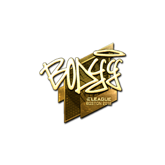 Sticker | bodyy (Gold) | Boston 2018 CS2 skin