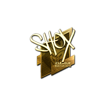 Sticker | shox (Gold) | Boston 2018 CS2 skin