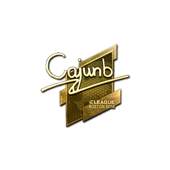 Sticker | cajunb (Gold) | Boston 2018 CS2 skin