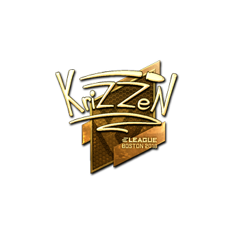 Sticker | KrizzeN (Gold) | Boston 2018 CS2 skin