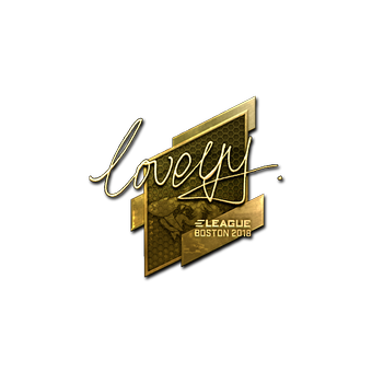 Sticker | LoveYY (Gold) | Boston 2018 CS2 skin