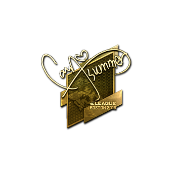 Sticker | Summer (Gold) | Boston 2018 CS2 skin