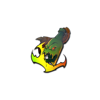 Sticker | Devouring Flame (Holo) CS2 skin
