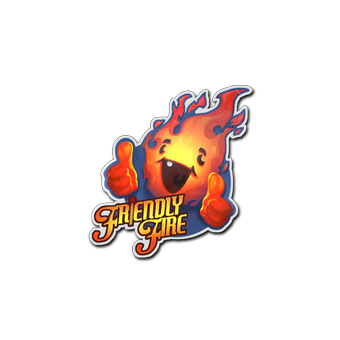 Sticker | Friendly Fire CS2 skin