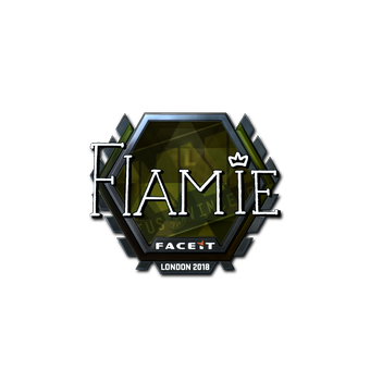 Sticker | flamie (Foil) | London 2018 CS2 skin