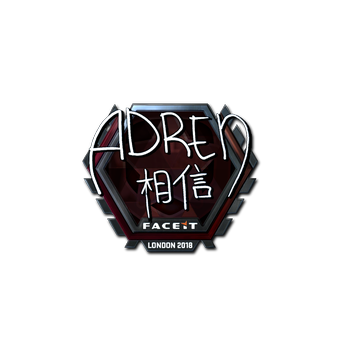 Sticker | AdreN (Foil) | London 2018 CS2 skin