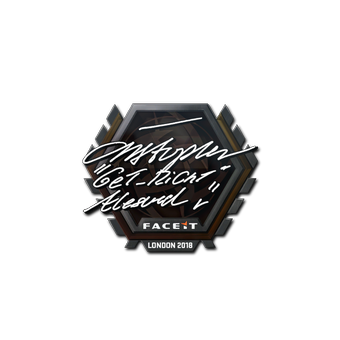 Sticker | GeT_RiGhT | London 2018 CS2 skin