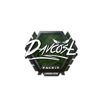 Sticker | DavCost | London 2018 CS2 skin