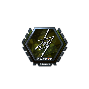 Sticker | Zeus (Foil) | London 2018 CS2 skin